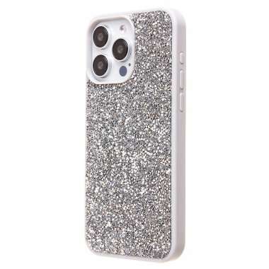 Чехол-накладка POSH SHINE для Apple iPhone 15 Pro Max (серебристая) — 6