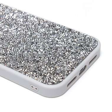 Чехол-накладка POSH SHINE для Apple iPhone 15 Pro Max (серебристая) — 4