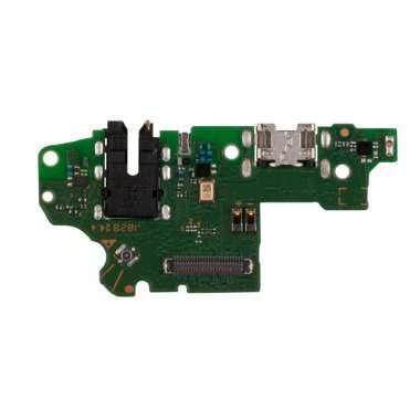 Шлейф для Huawei Honor 10 Lite плата на системный разъем/разъем гарнитуры/микрофон премиум &mdash; 2