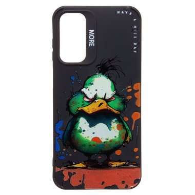 Чехол-накладка для Samsung Galaxy A15 5G (A156E) (утка) (черная) — 1