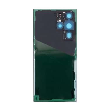 Задняя крышка для Samsung Galaxy S22 Ultra (S908B) (черная) Премиум