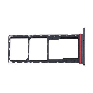 Контейнер SIM для Tecno Spark 30C 4G (черный) — 1