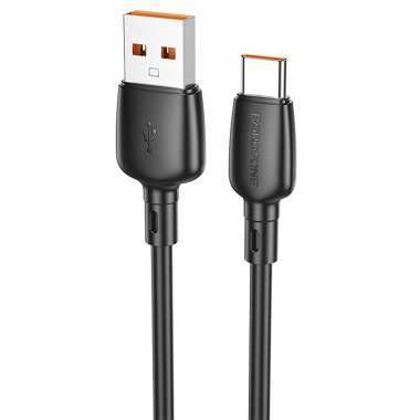 Кабель Borofone BX93 Super (USB - Type C) 100см 5A (черный) — 1