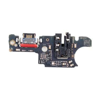 Шлейф для Motorola Moto G54 плата на системный разъем/разъем гарнитуры/микрофон премиум &mdash; 1