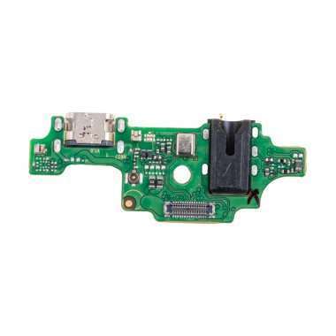 Шлейф для Tecno Camon 15 плата на системный разъем/разъем гарнитуры/микрофон премиум &mdash; 1