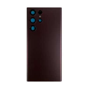 Задняя крышка для Samsung Galaxy S22 Ultra (S908B) (бордовая) &mdash; 2
